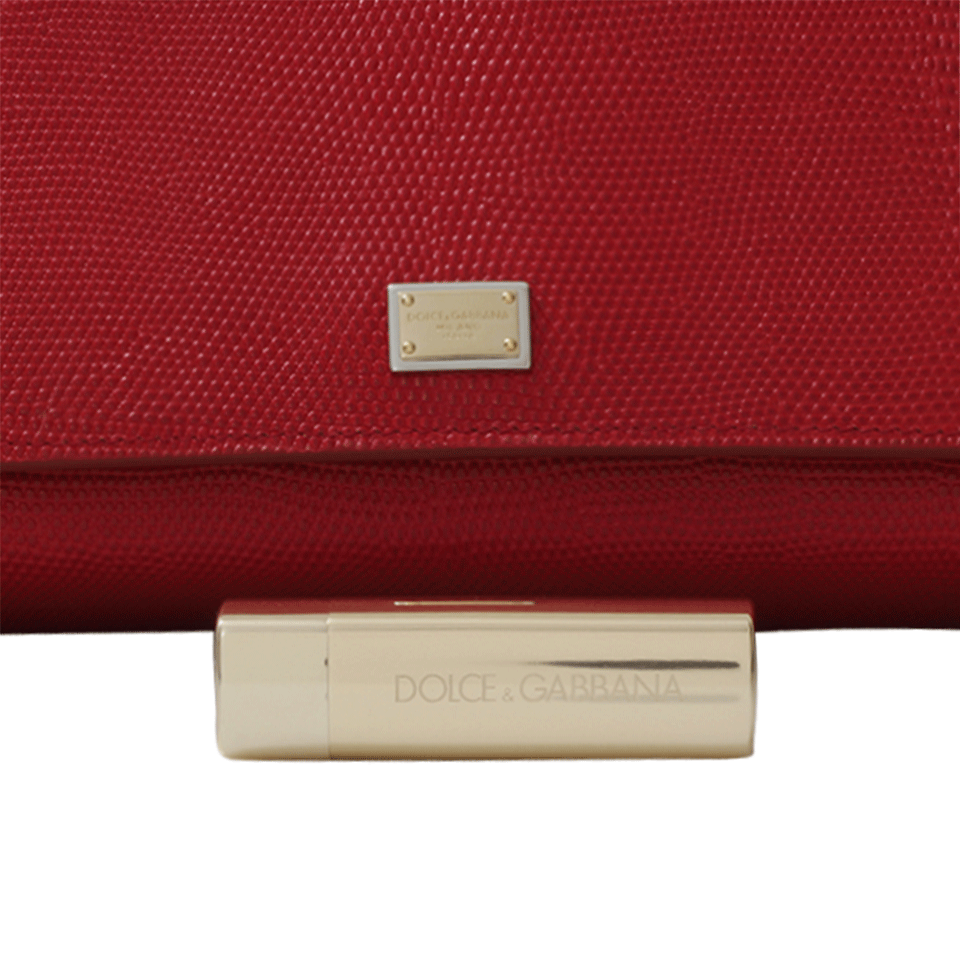 DOLCE & GABBANA-Envelope Clutch-ROSSO