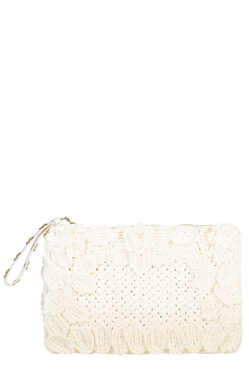 DOLCE & GABBANA-Cleo Clutch-WHITE