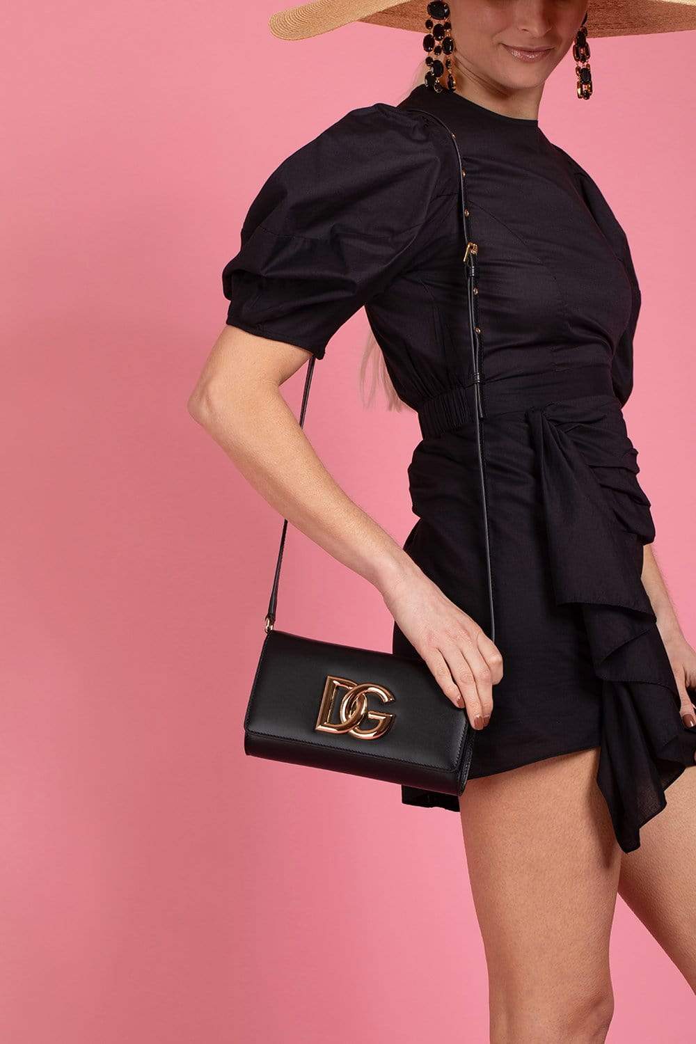 DOLCE & GABBANA-3.5 Handbag - Black-BLACK