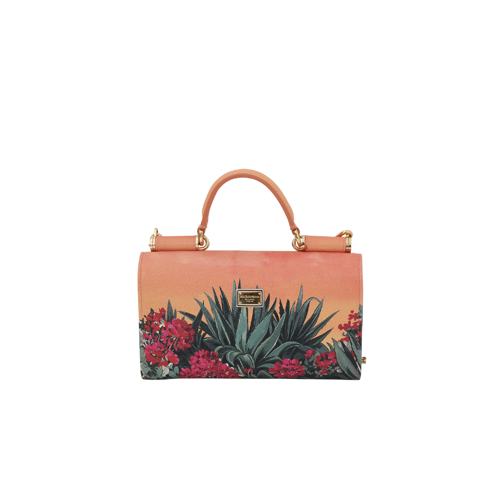 DOLCE & GABBANA-Capri Printed Wallet-CAPRI