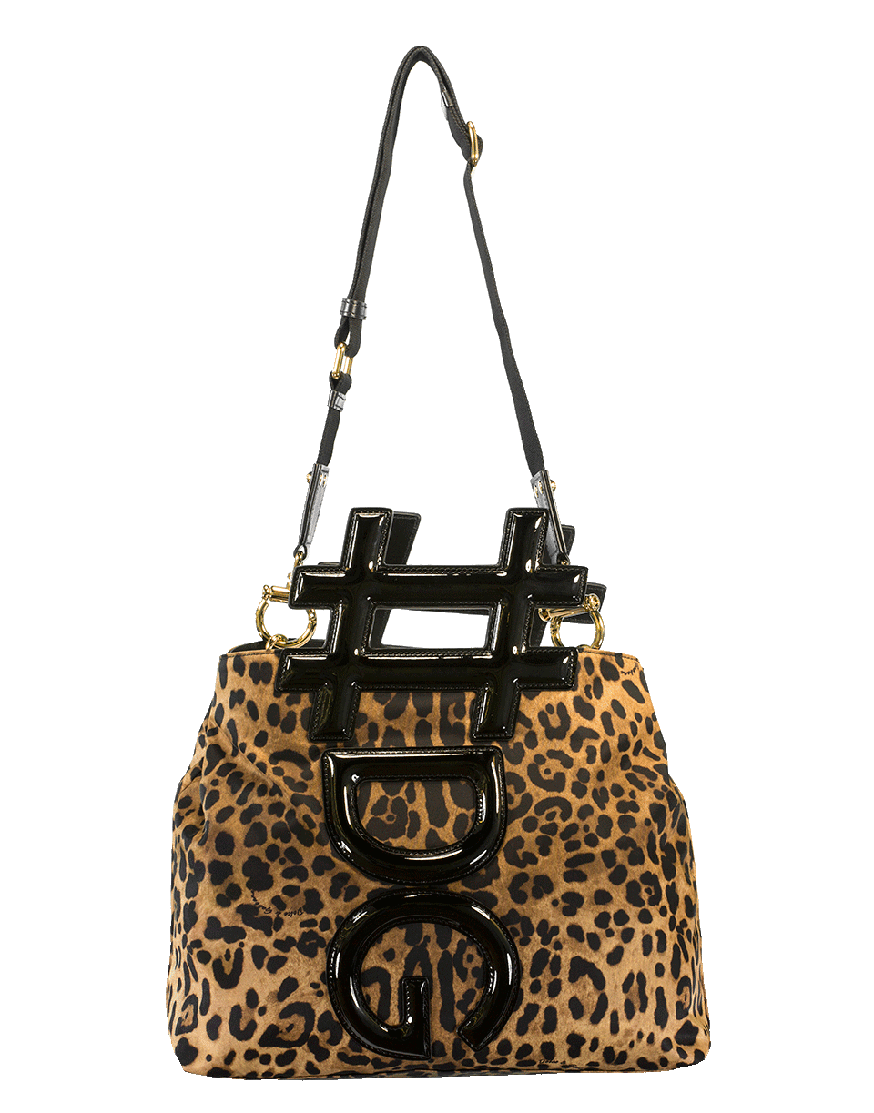 DOLCE & GABBANA-Insta Leopard Bag-LEOPARD