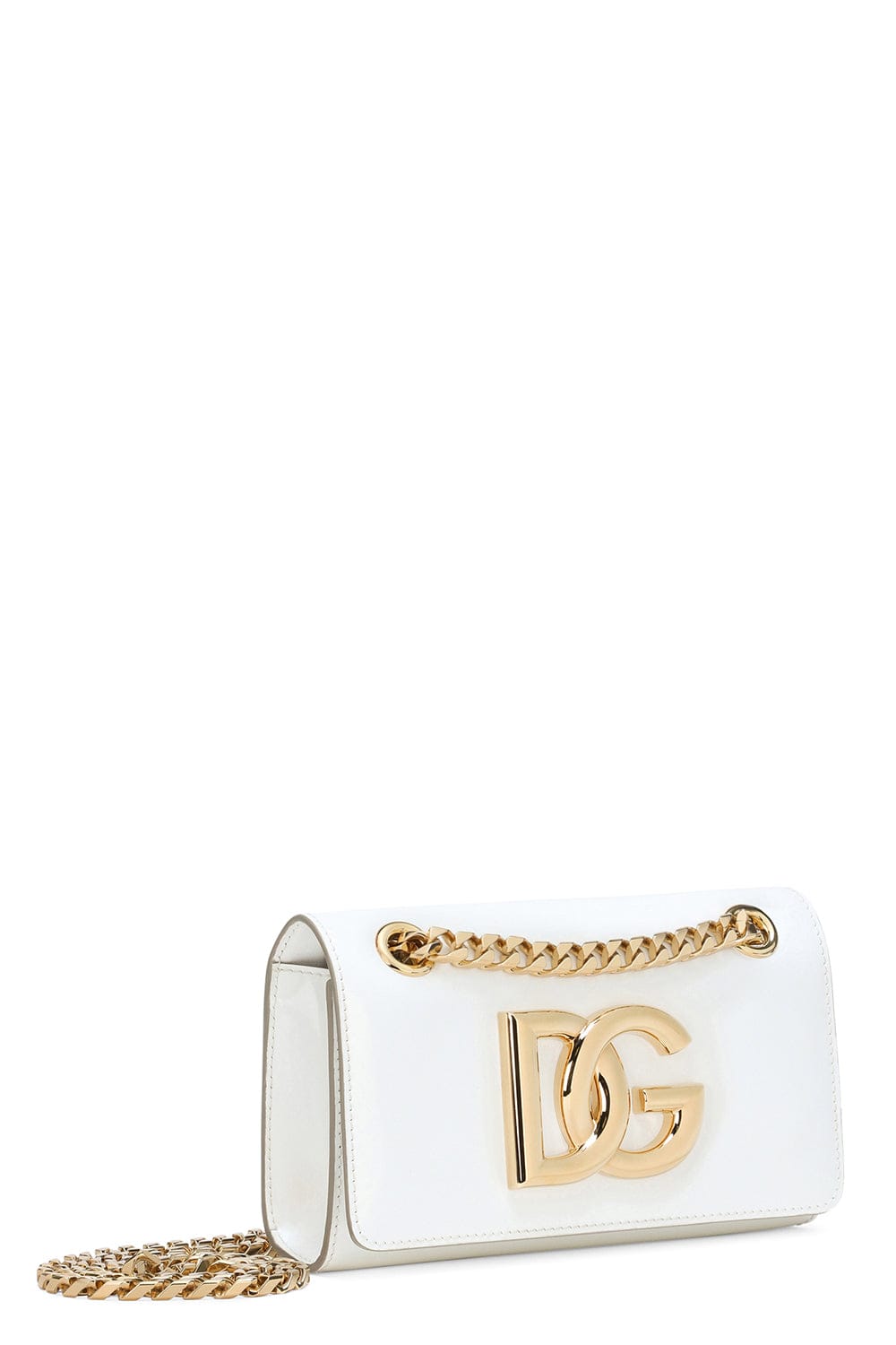 DOLCE & GABBANA-DG Logo Bag - Optic White-OPTIC WHITE