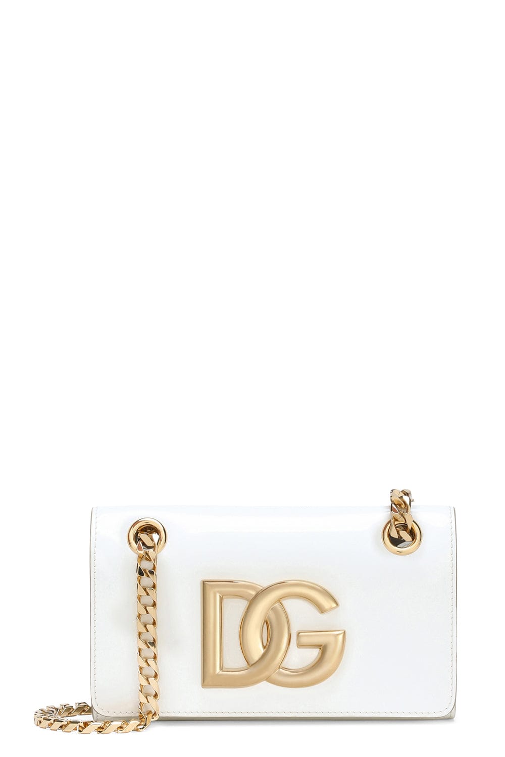 DOLCE & GABBANA-DG Logo Bag - Optic White-OPTIC WHITE