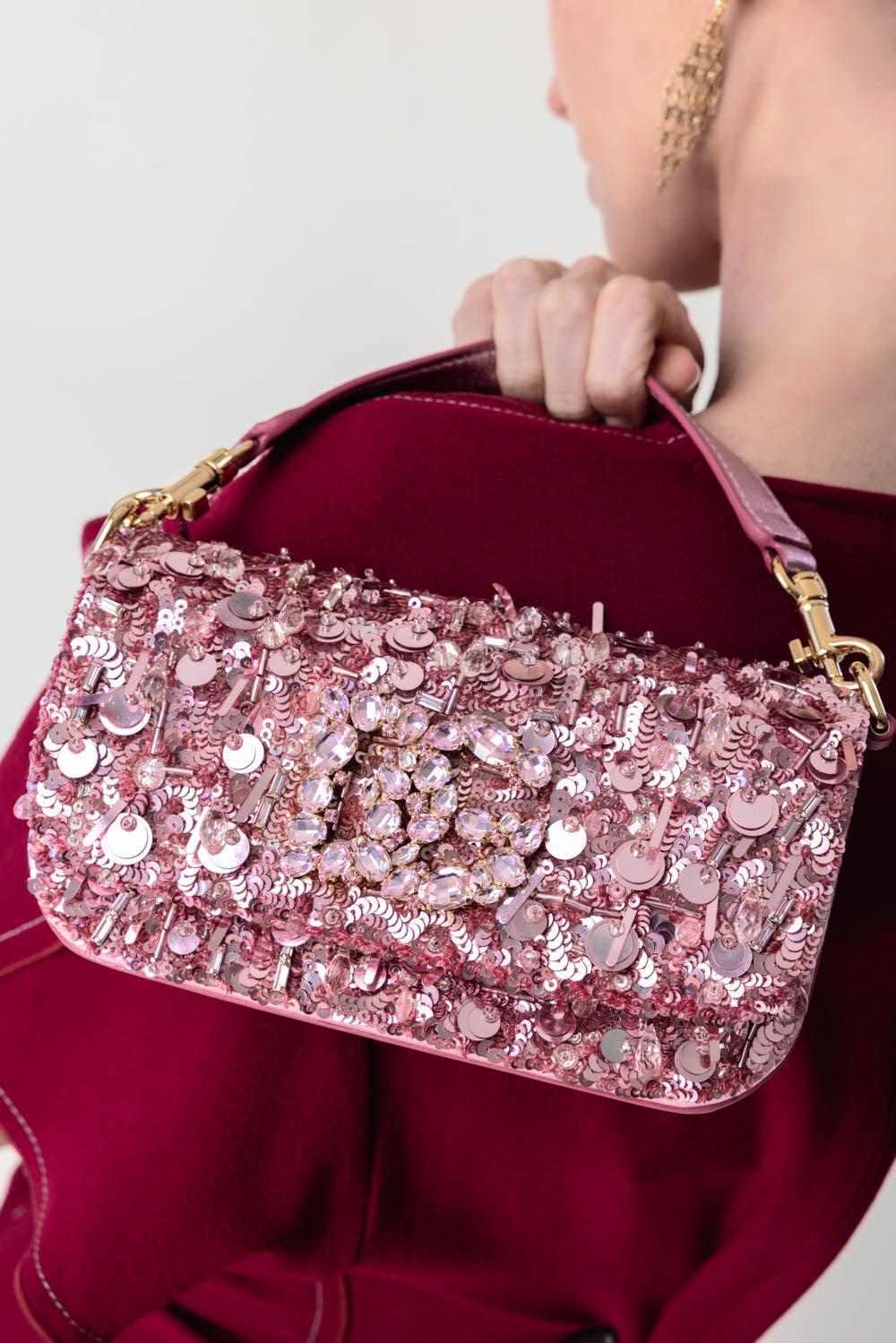 DOLCE & GABBANA-3.5 Crossbody Bag - Rosa Rosa-ROSAROSA