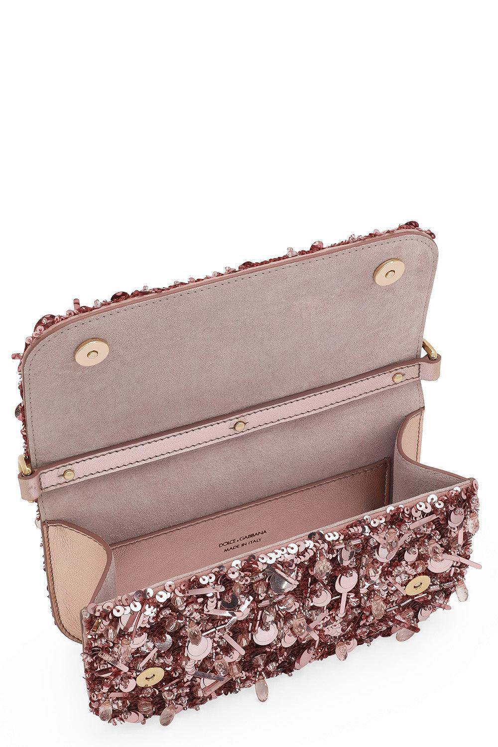 DOLCE & GABBANA-3.5 Crossbody Bag - Rosa Rosa-ROSAROSA