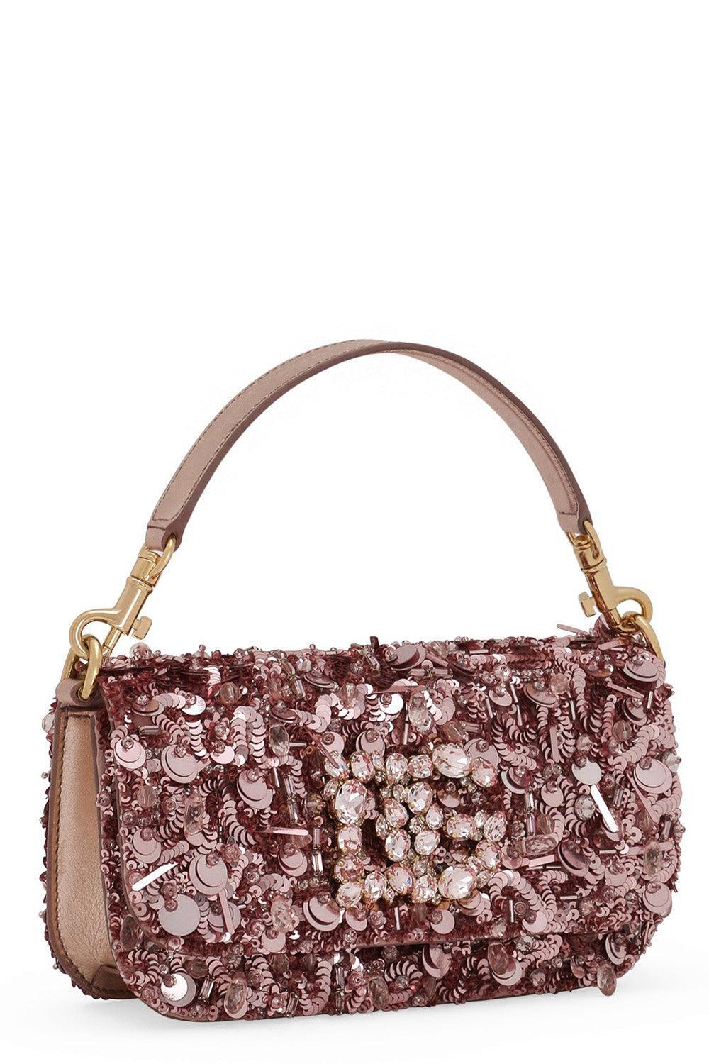 DOLCE & GABBANA-3.5 Crossbody Bag - Rosa Rosa-ROSAROSA