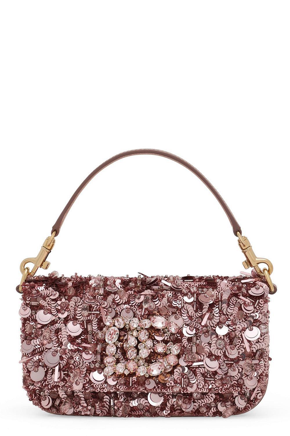 DOLCE & GABBANA-3.5 Crossbody Bag - Rosa Rosa-ROSAROSA