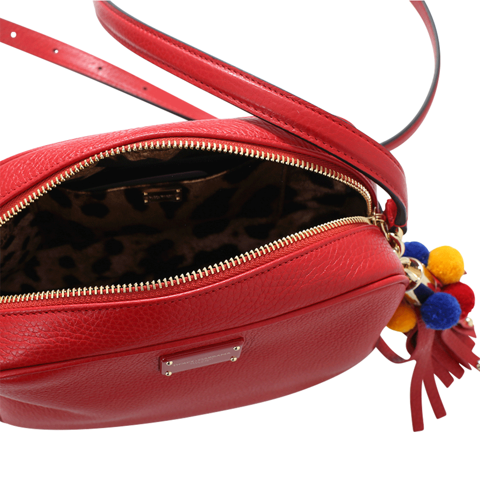 DOLCE & GABBANA-Lady Bug Bag-ROSSO