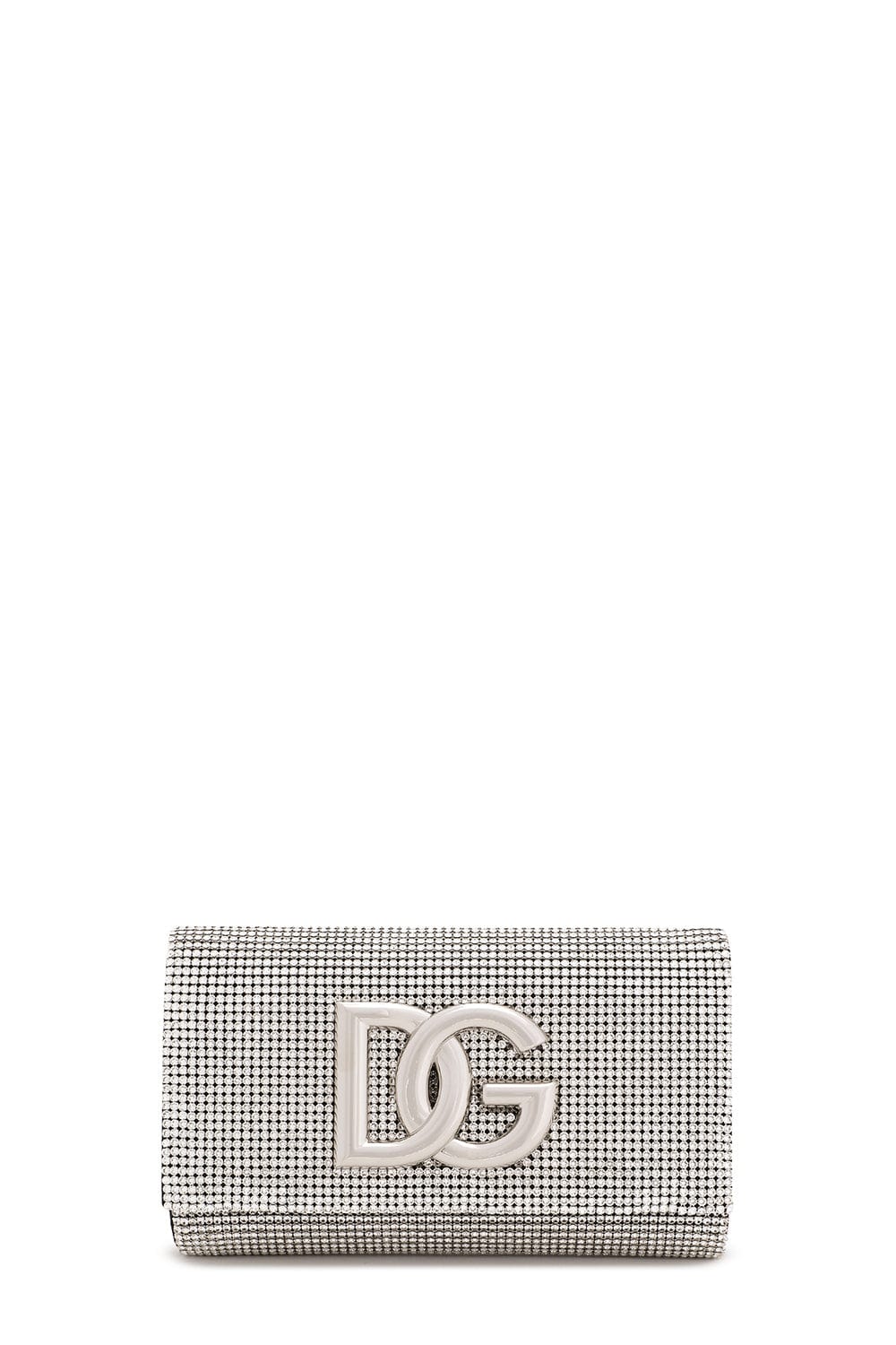 DOLCE & GABBANA-DG Logo Bag-SILVER