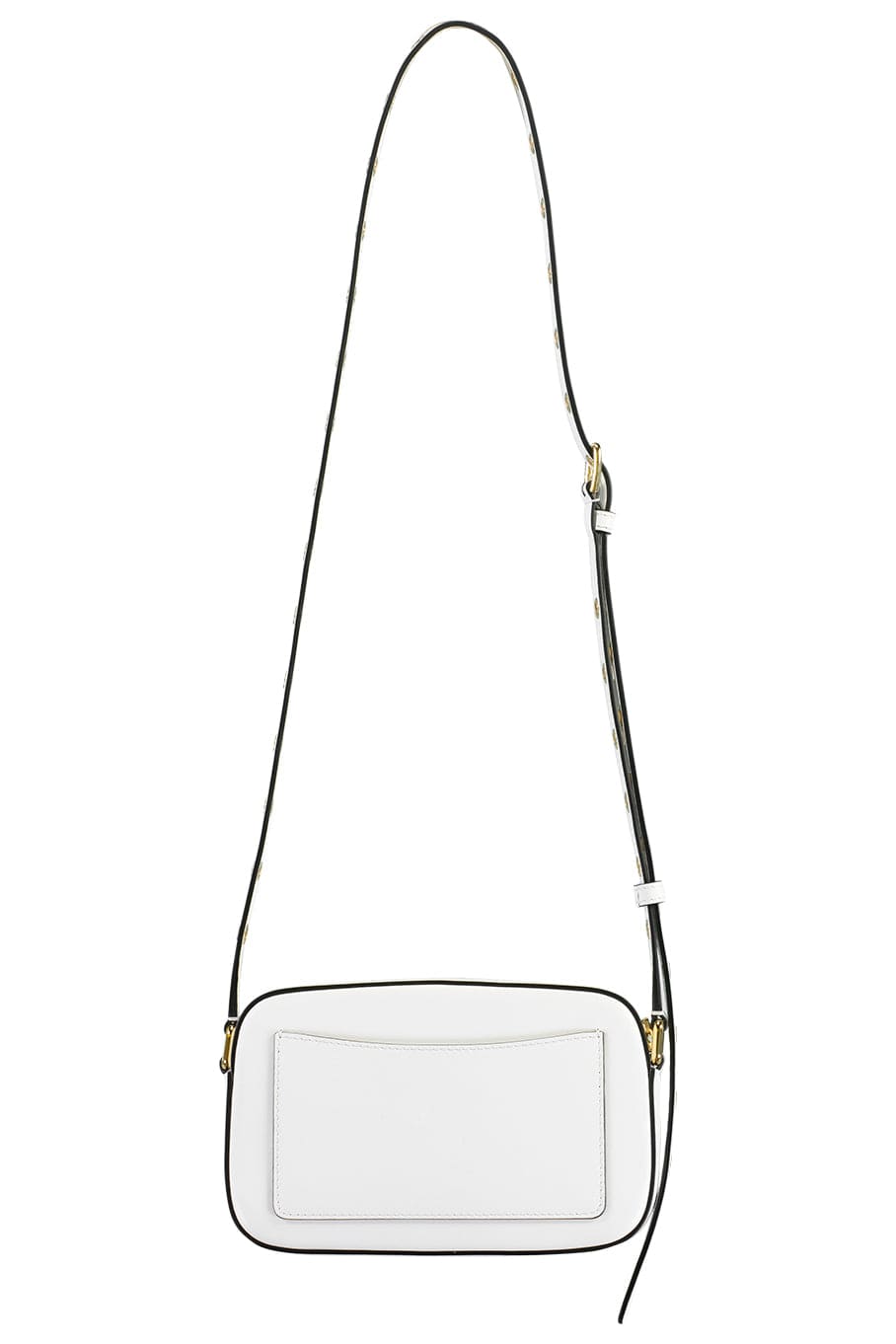 DOLCE & GABBANA-3.5 Leather Crossbody Bag - White-WHITE
