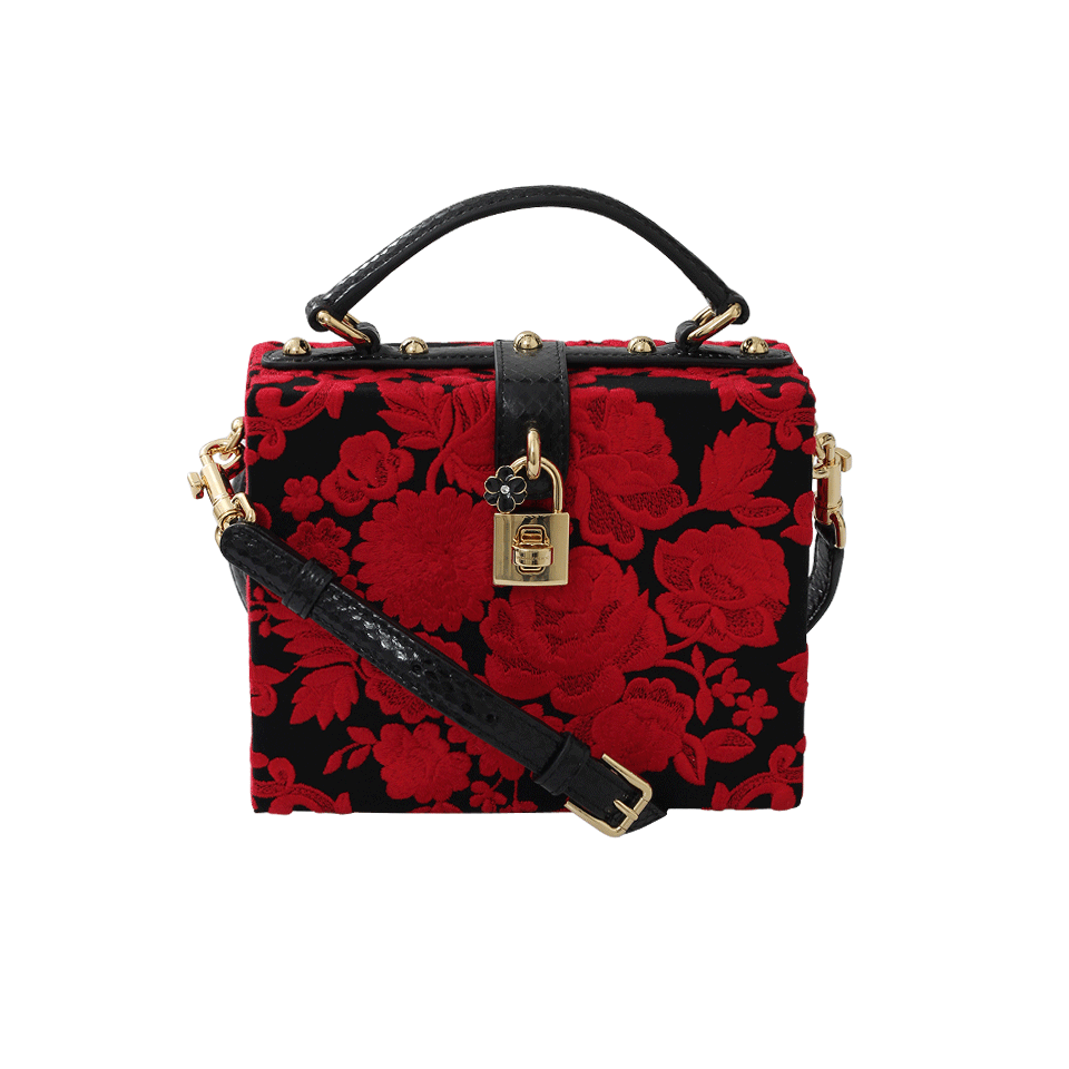 DOLCE & GABBANA-Dolce Box Bag-BLACK