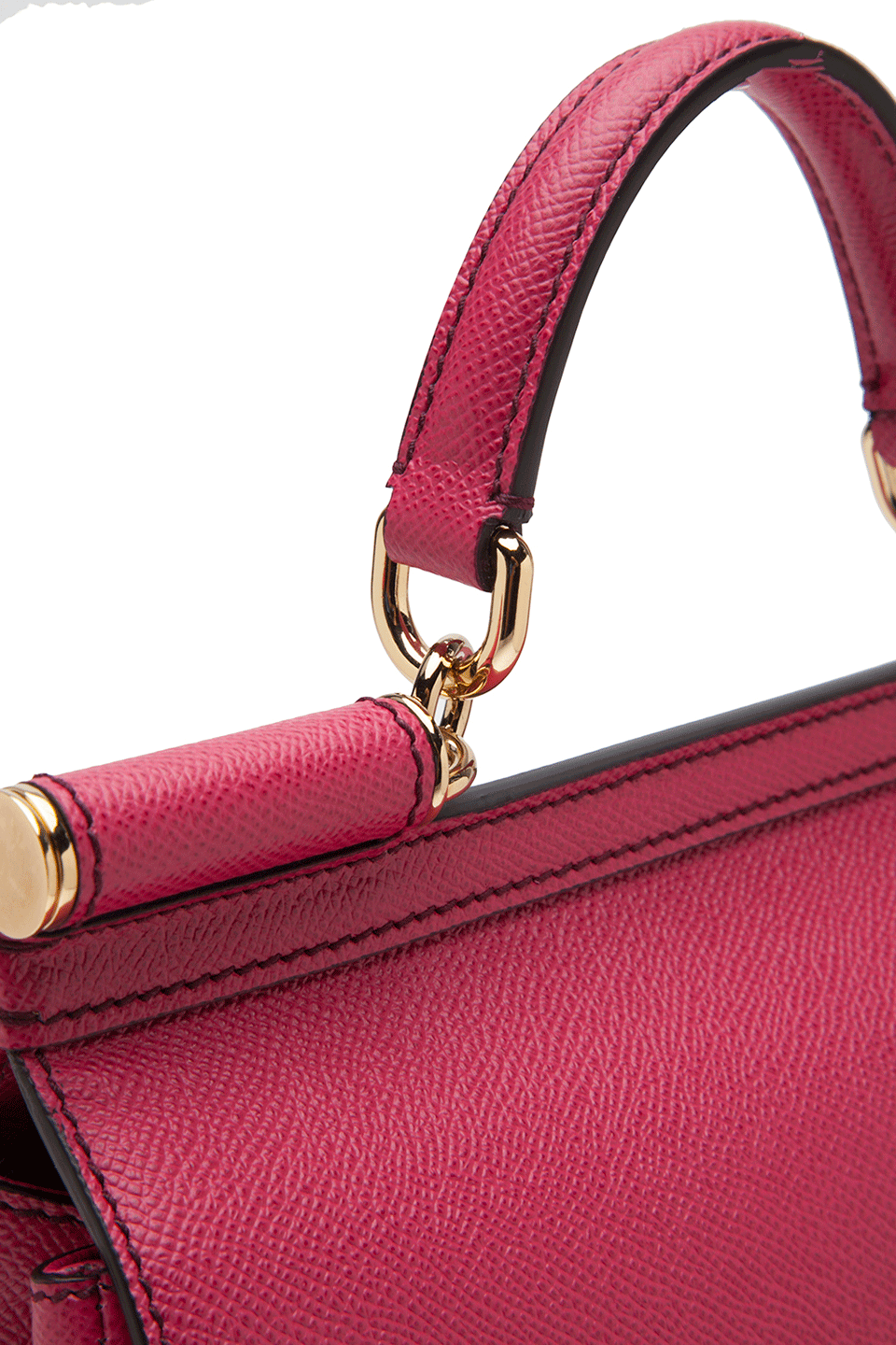 DOLCE & GABBANA-Miss Siscily Top Handle Bag-FUCHSIA