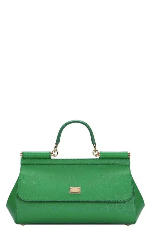 DOLCE & GABBANA-Medium Sicily Bag-GREEN