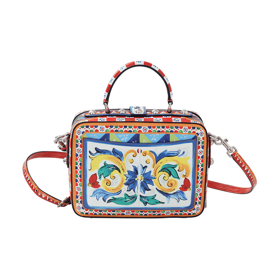 DOLCE & GABBANA-Diamond Maiolica Bag-MAIOLICA