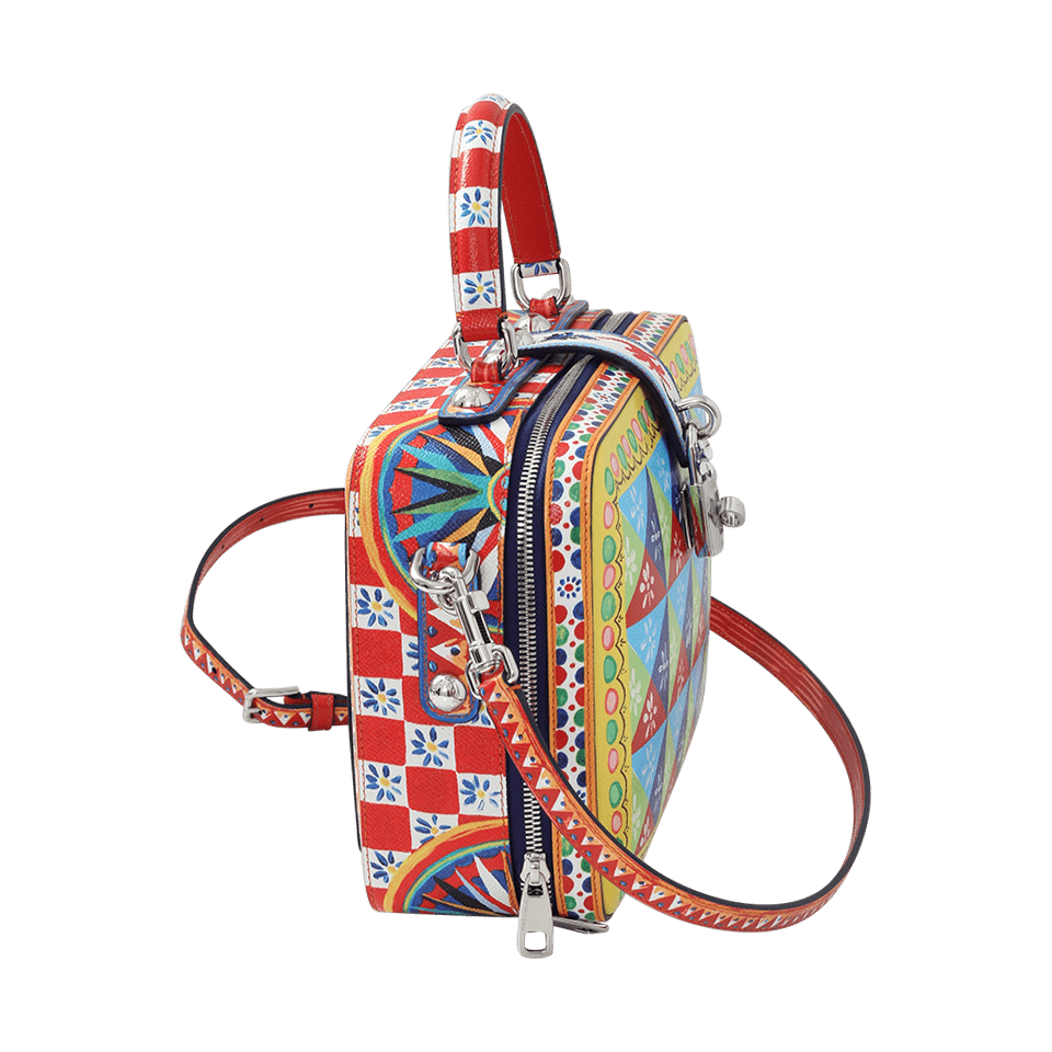 DOLCE & GABBANA-Diamond Maiolica Bag-MAIOLICA