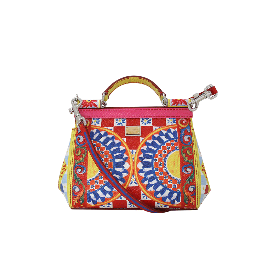 DOLCE & GABBANA-Mini Maiolica Bag-MAIOLICA