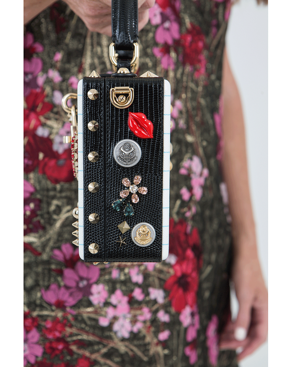 DOLCE & GABBANA-All I Need Is Love And Wifi Bag-QUADERNO