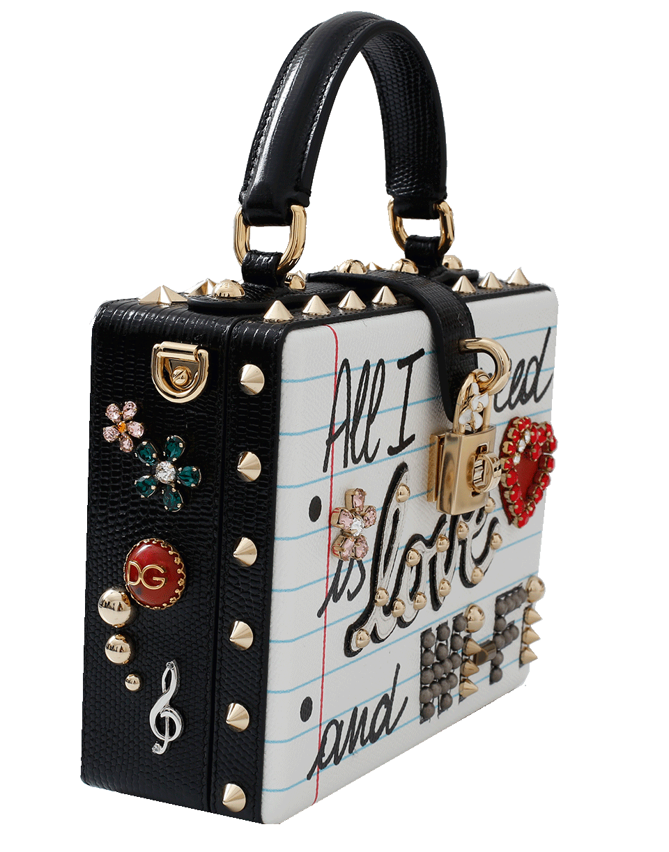 DOLCE & GABBANA-All I Need Is Love And Wifi Bag-QUADERNO