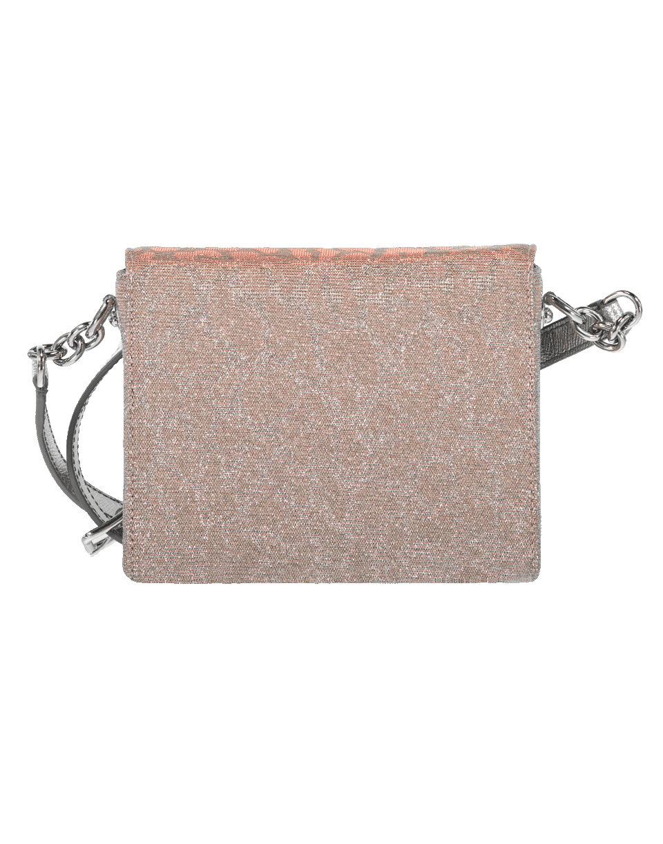 DOLCE & GABBANA-Glitter Leopard Box Bag-ROSSO