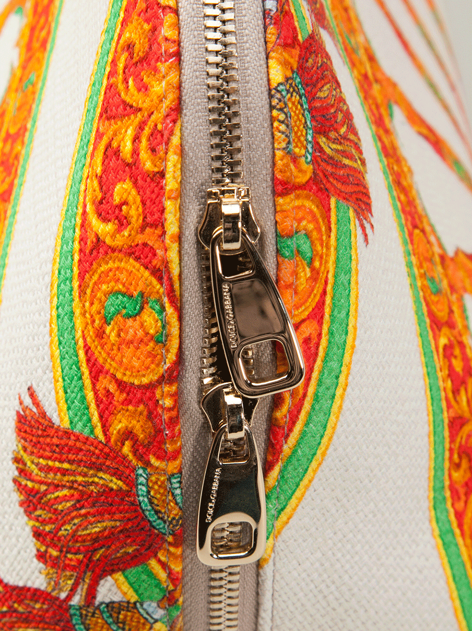 DOLCE & GABBANA-East/West Escape Shopper-WHITE