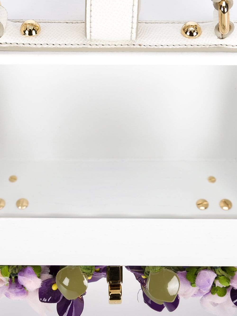 DOLCE & GABBANA-Dolce Box Bag-WHT/PRPL