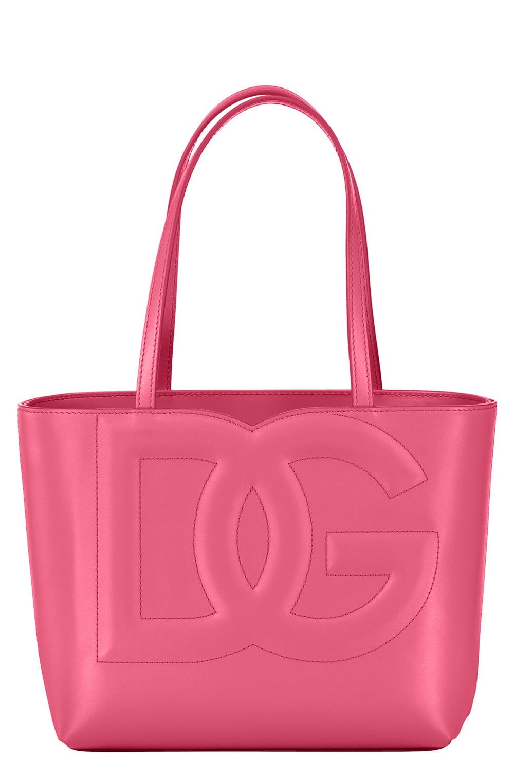 DOLCE & GABBANA-Small Logo Bag Shopper - Glicine-GLICINE