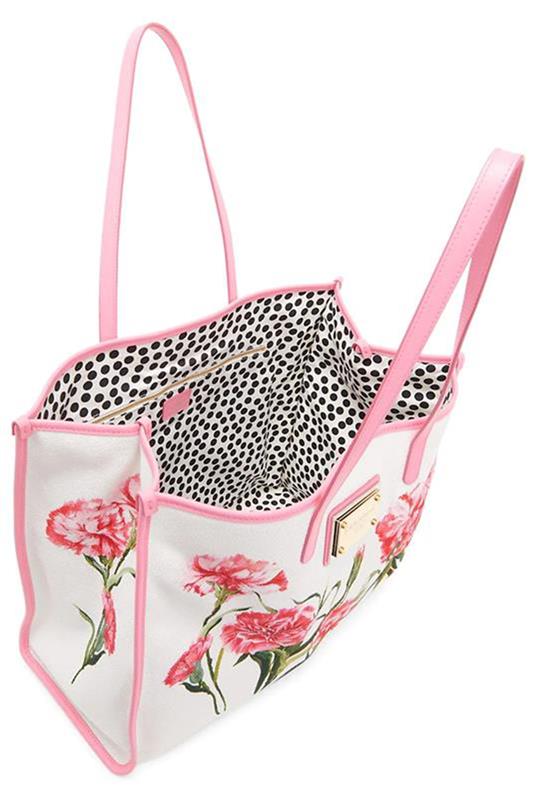 DOLCE & GABBANA-Printed Canvas Tote-HAPPYGRD