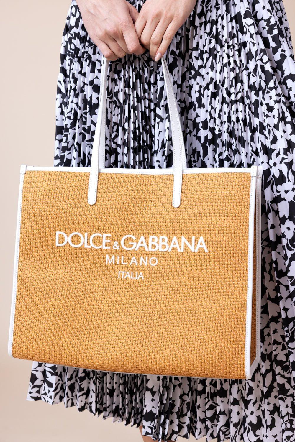 DOLCE & GABBANA-Large Shopper-MIE/LATT