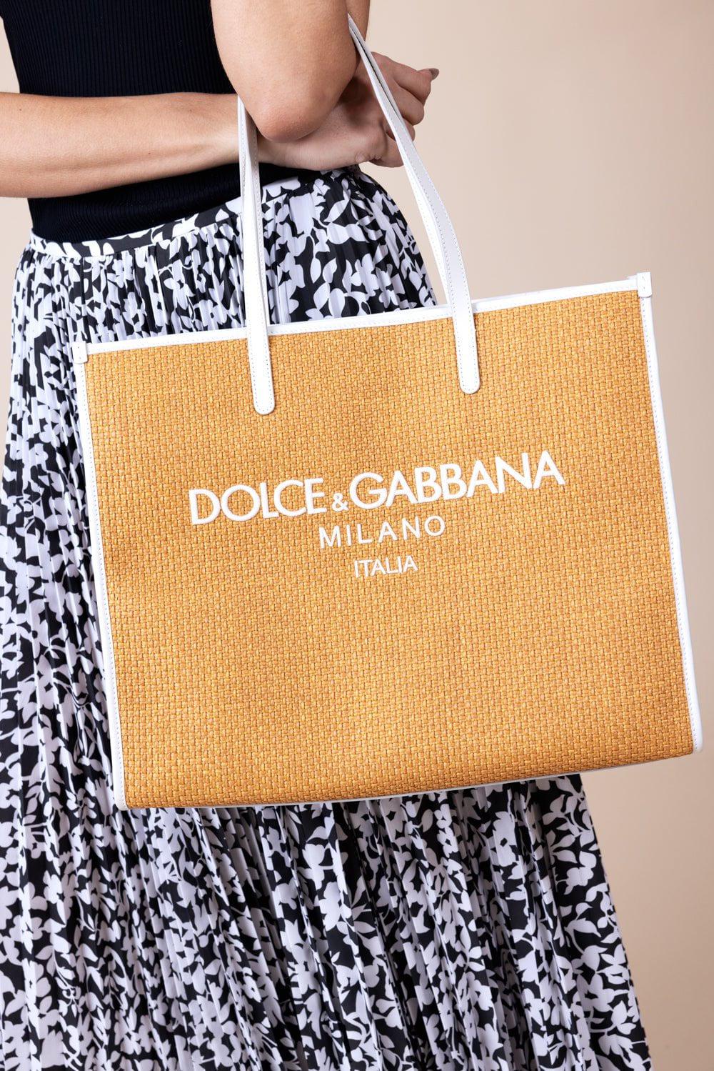 DOLCE & GABBANA-Large Shopper-MIE/LATT