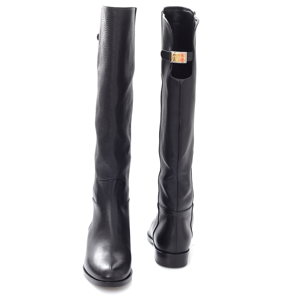 DOLCE & GABBANA-Flat Riding Boot-