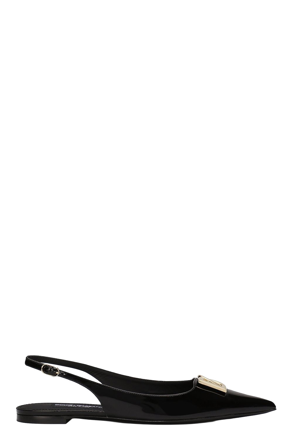 Polished Slingbacks-BLACK-37-SHOEFLAT SHOE-DOLCE & GABBANA
