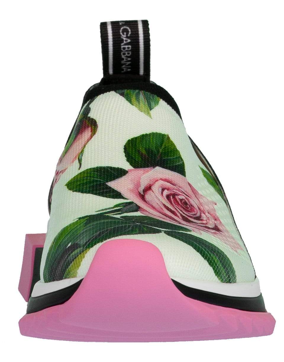 DOLCE & GABBANA-Sorrento Slip-On Print Sneaker-