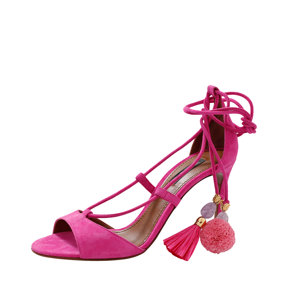 DOLCE & GABBANA-Wrap Open Toe D'Orsay-