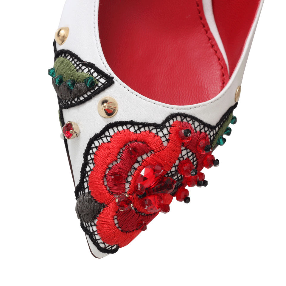 DOLCE & GABBANA-Rose Slingback-