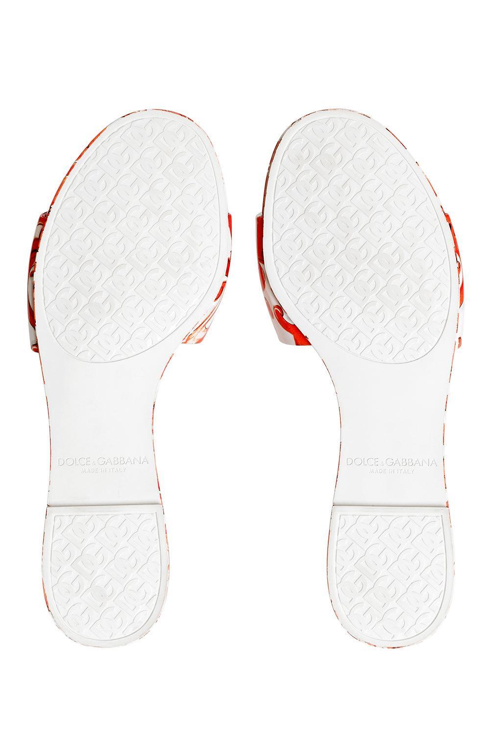 Beachwear Slider - Maiolica Orange-ORANGE-36-SHOESANDAL-DOLCE & GABBANA