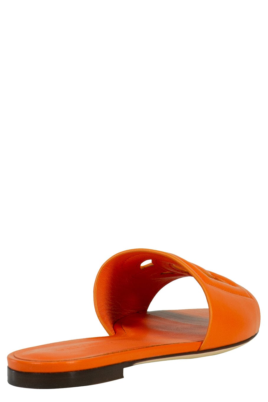 DOLCE & GABBANA-Bianca Slide - Orange-