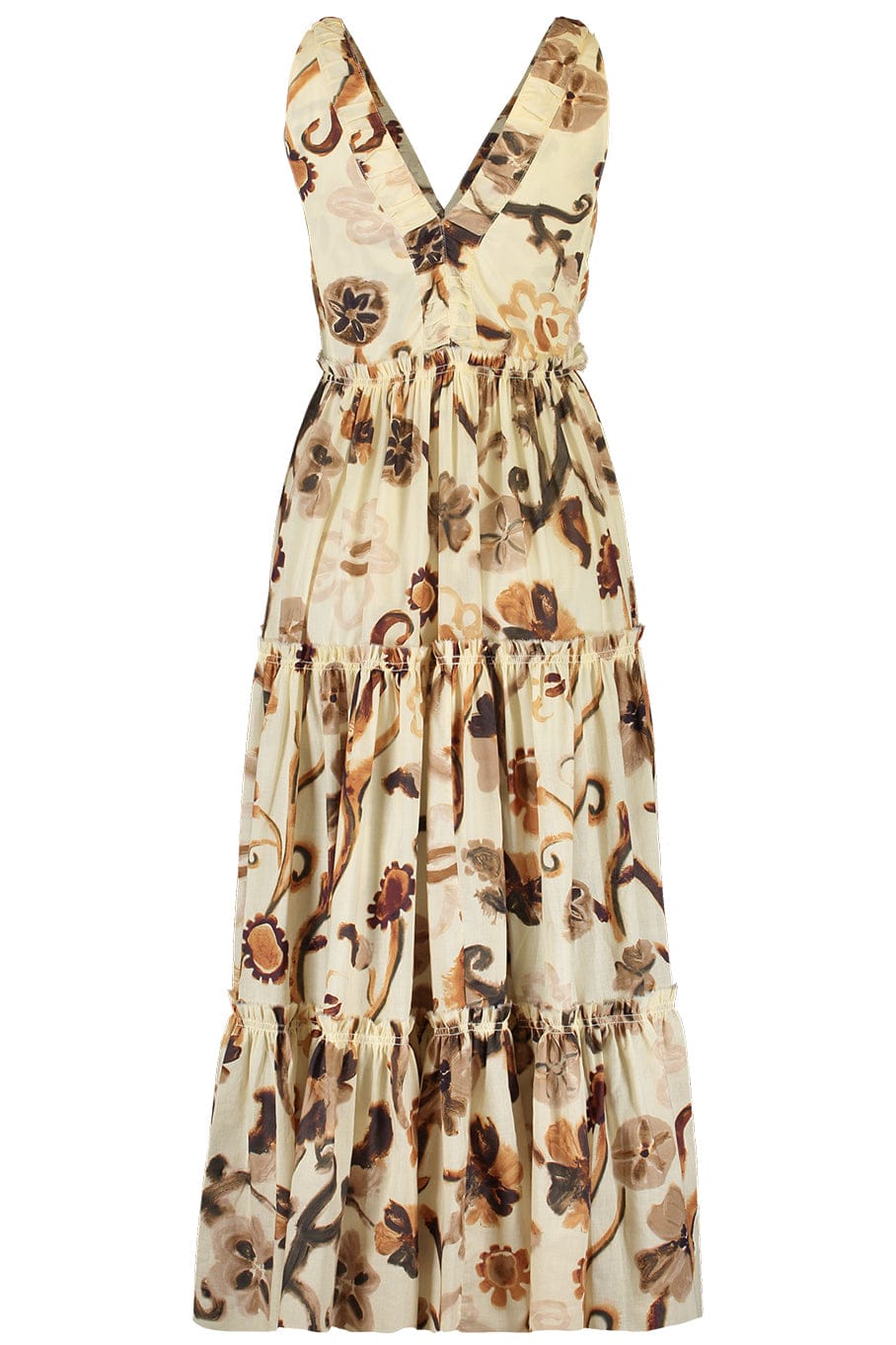 DOROTHEE SCHUMACHER-Floral Summer Touch V-Neck Dress-