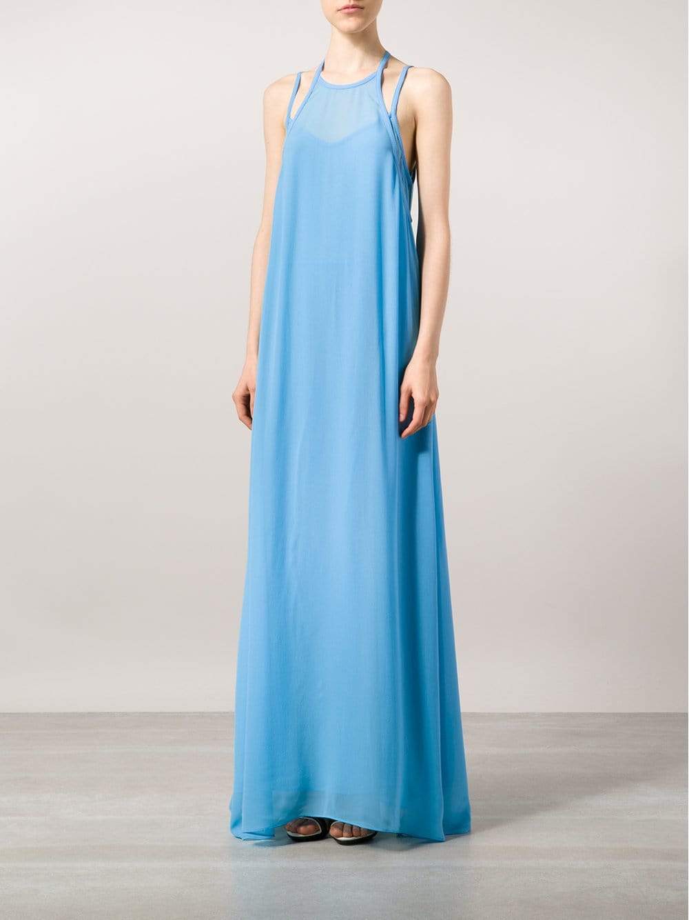DOROTHEE SCHUMACHER-Double Layer Maxi Dress-