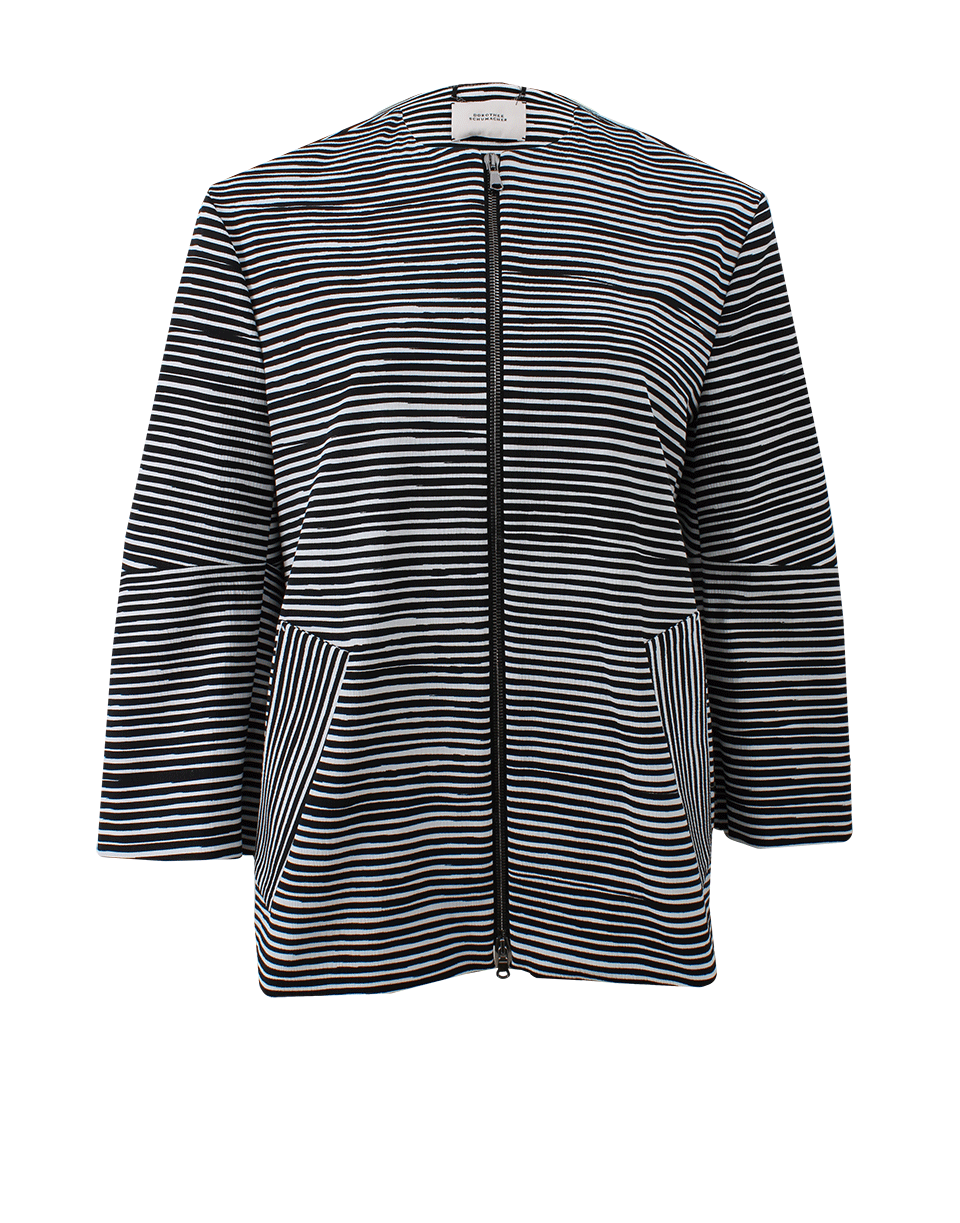 DOROTHEE SCHUMACHER-Striped Car Jacket-