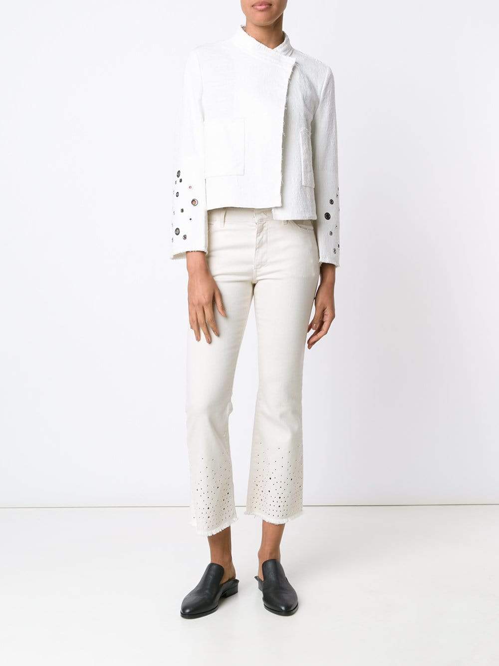 DOROTHEE SCHUMACHER-Close To Nature Crop Jacket-