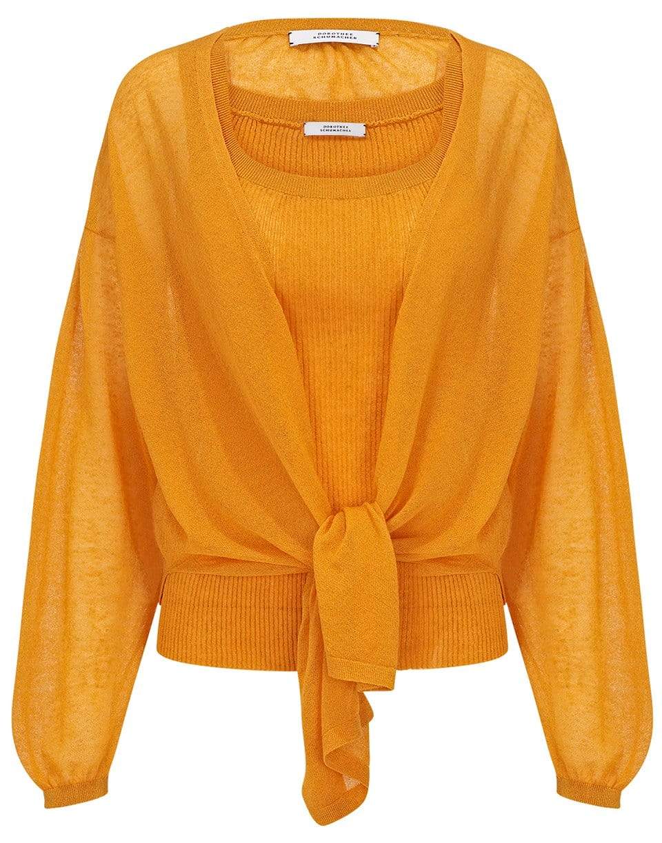 DOROTHEE SCHUMACHER-Tangerine Summer Heat Twinset-
