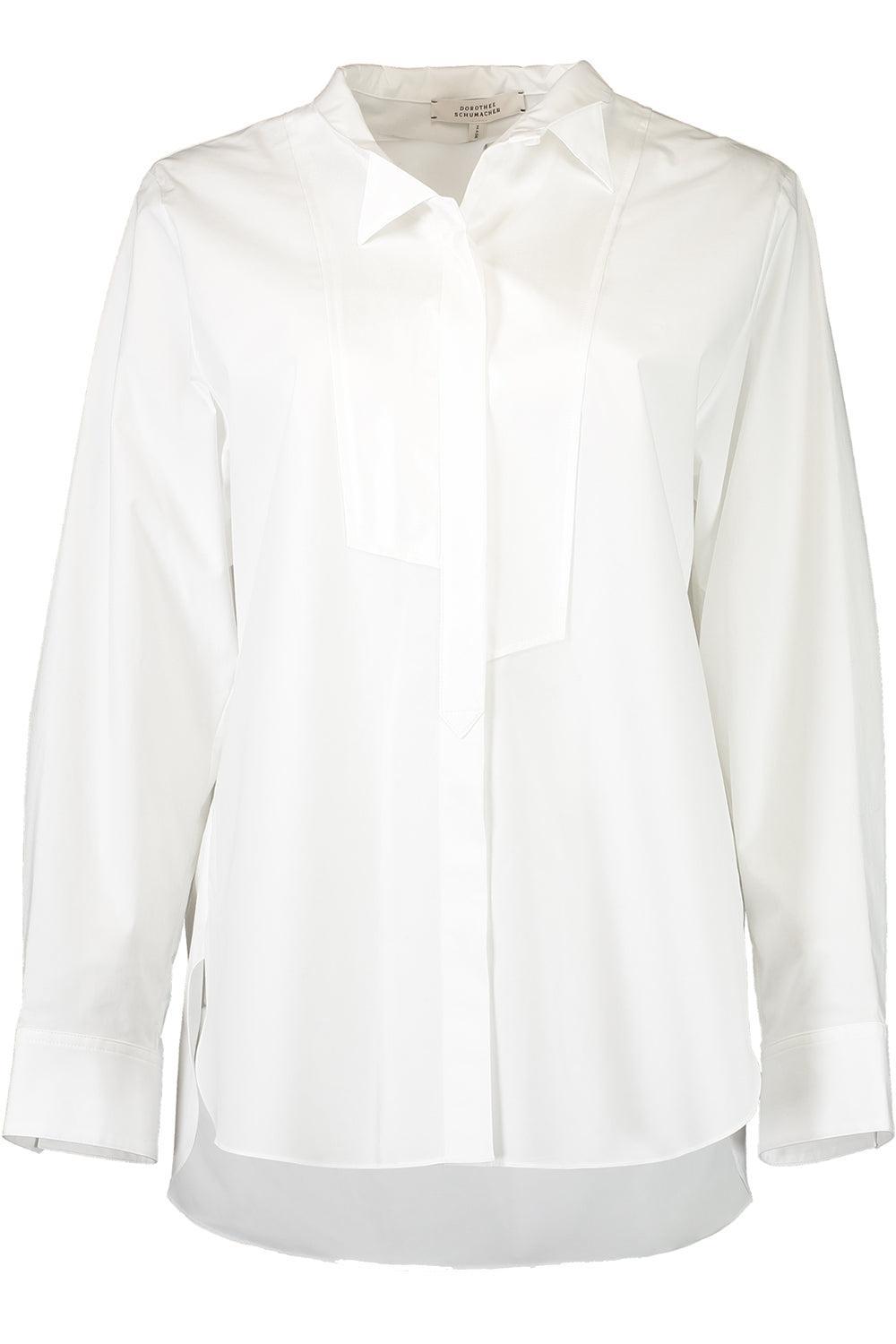 DOROTHEE SCHUMACHER-Asymmetrical Power Shirt-