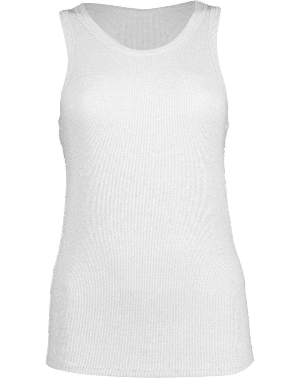 DOROTHEE SCHUMACHER-Ribbed Shimmer Top-