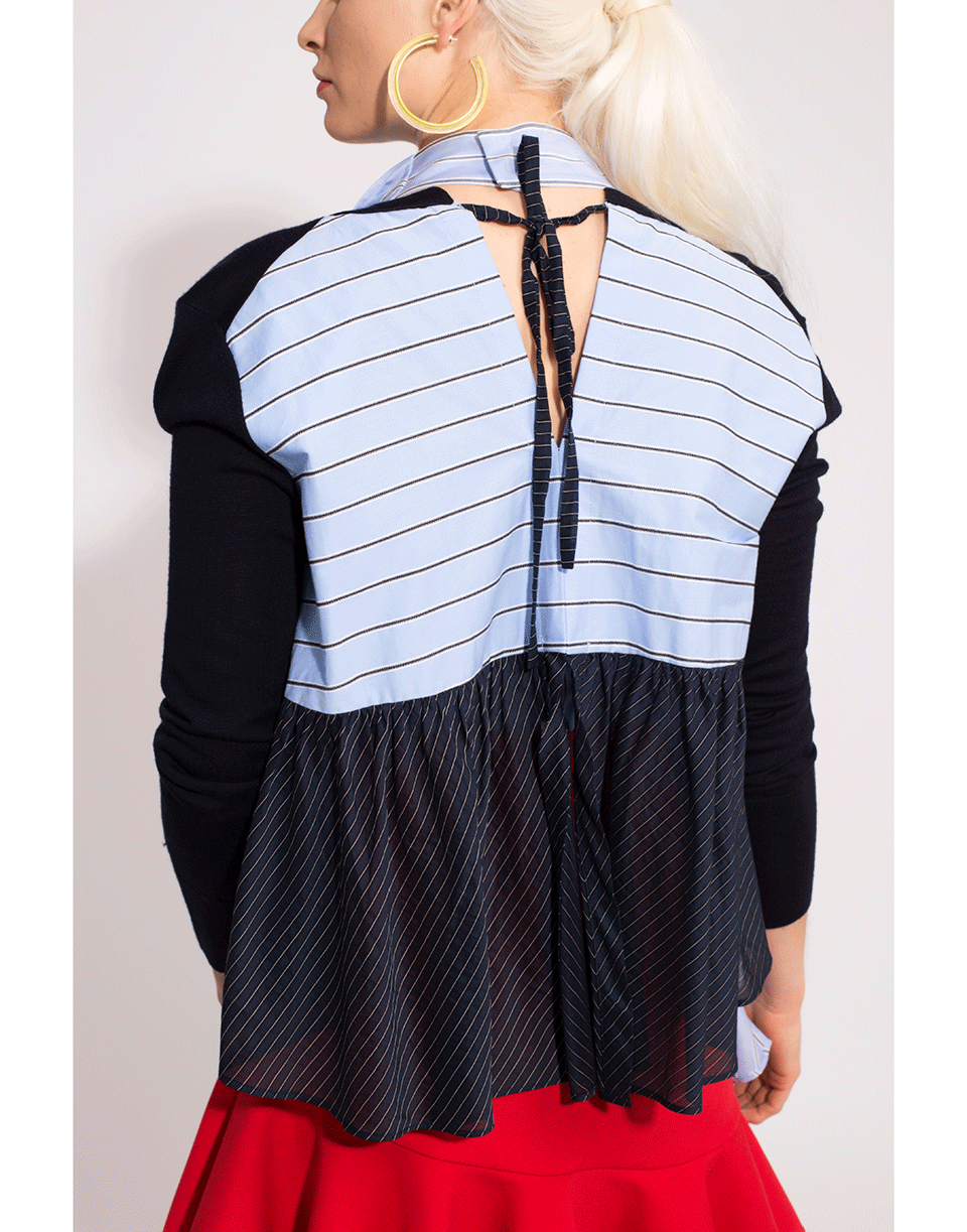 DOROTHEE SCHUMACHER-Stripe Sensation Cardigan-