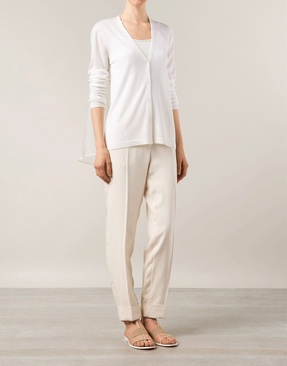 DOROTHEE SCHUMACHER-Sheer Back Cardigan-