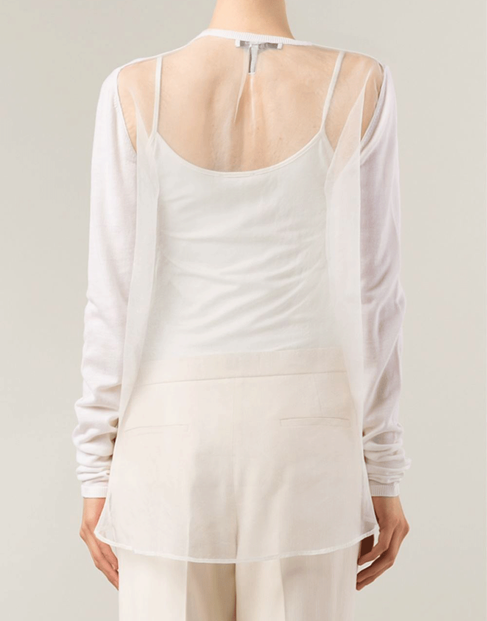 DOROTHEE SCHUMACHER-Sheer Back Cardigan-