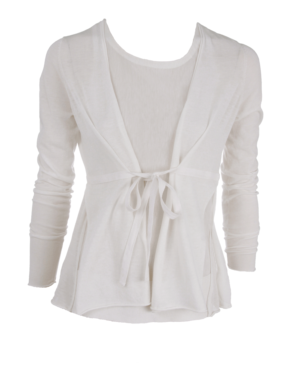DOROTHEE SCHUMACHER-Tie-Front Escape Cardigan-