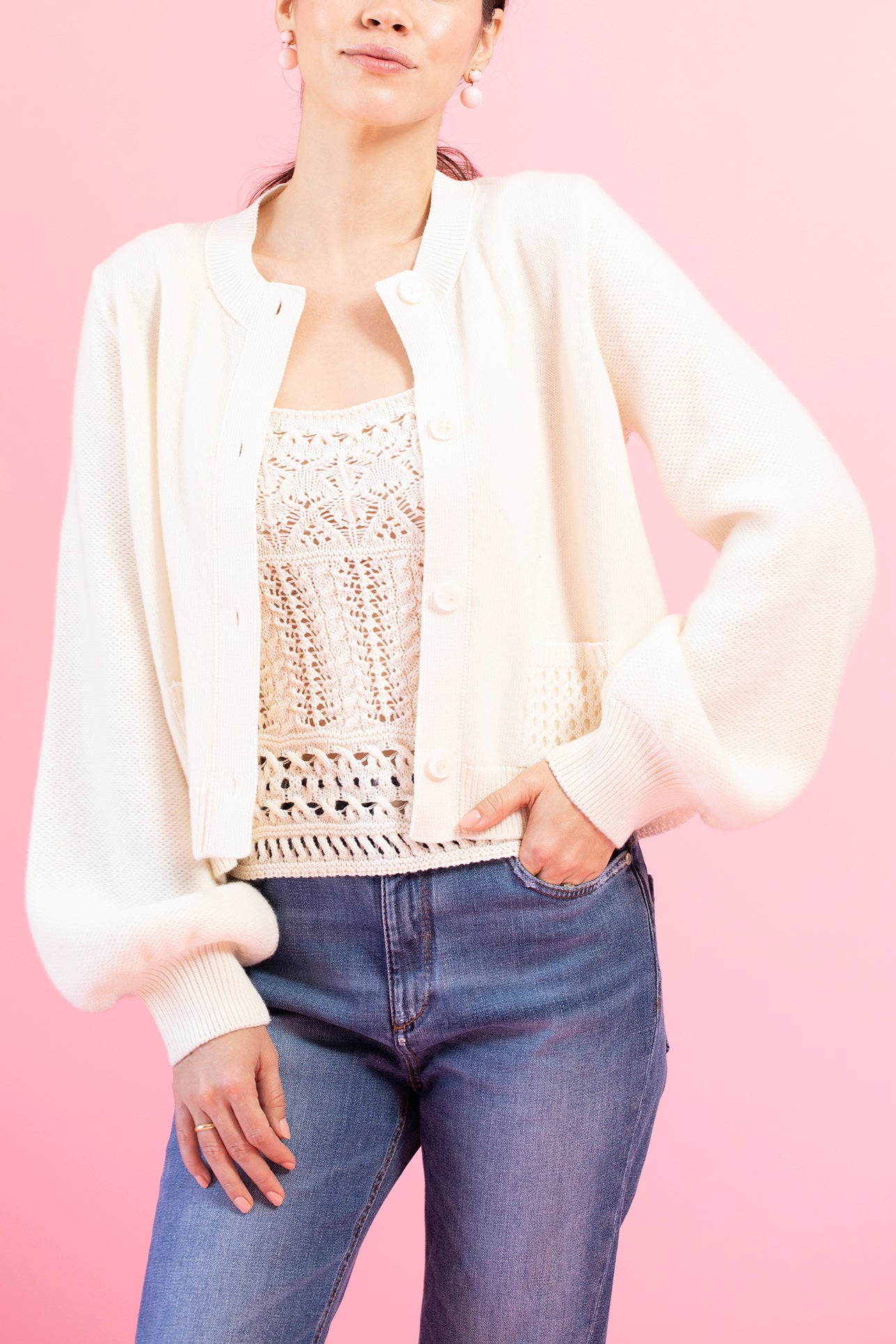 DOROTHEE SCHUMACHER-Lace Twinset-