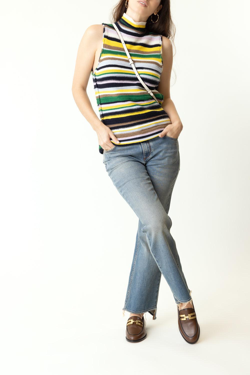 Turtleneck Tank-MULTSTRP-1-CLOTHINGTOPKNITS-DOROTHEE SCHUMACHER