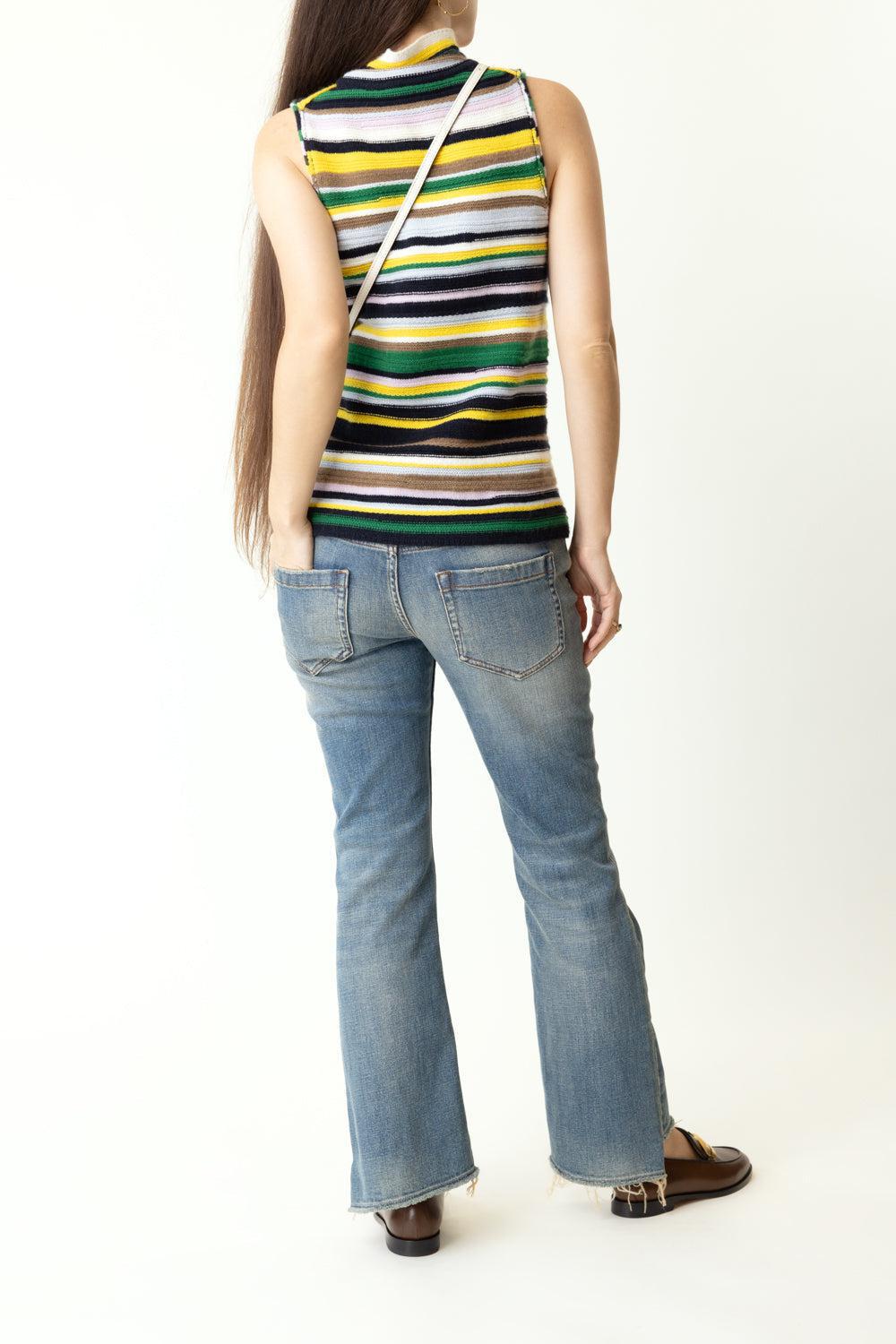 Turtleneck Tank-MULTSTRP-1-CLOTHINGTOPKNITS-DOROTHEE SCHUMACHER